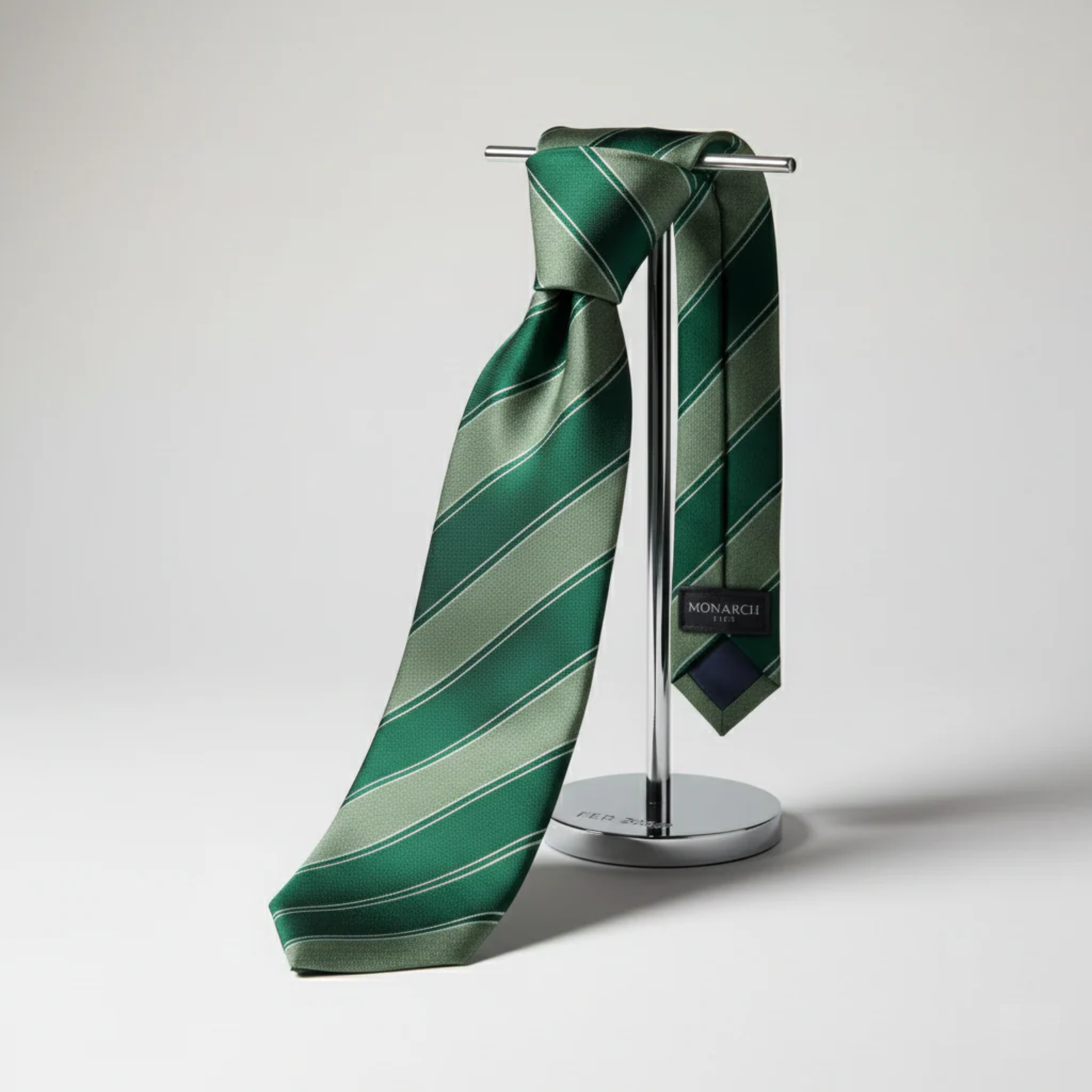 Monarch | Men’s Striped Jacquard Necktie