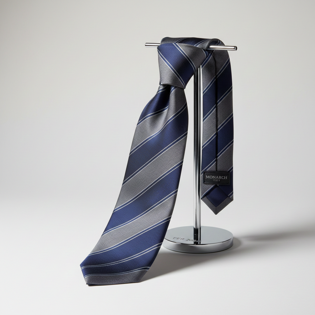 Monarch | Men’s Striped Jacquard Necktie
